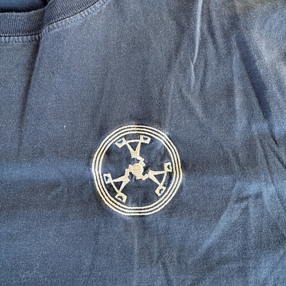 Techstyles Blue Short Sleeve Tee Shirt Size Large - Picture 2 of 4